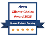Dominy Law Firm, LLC - Avvo Clients' Choice Award 2026